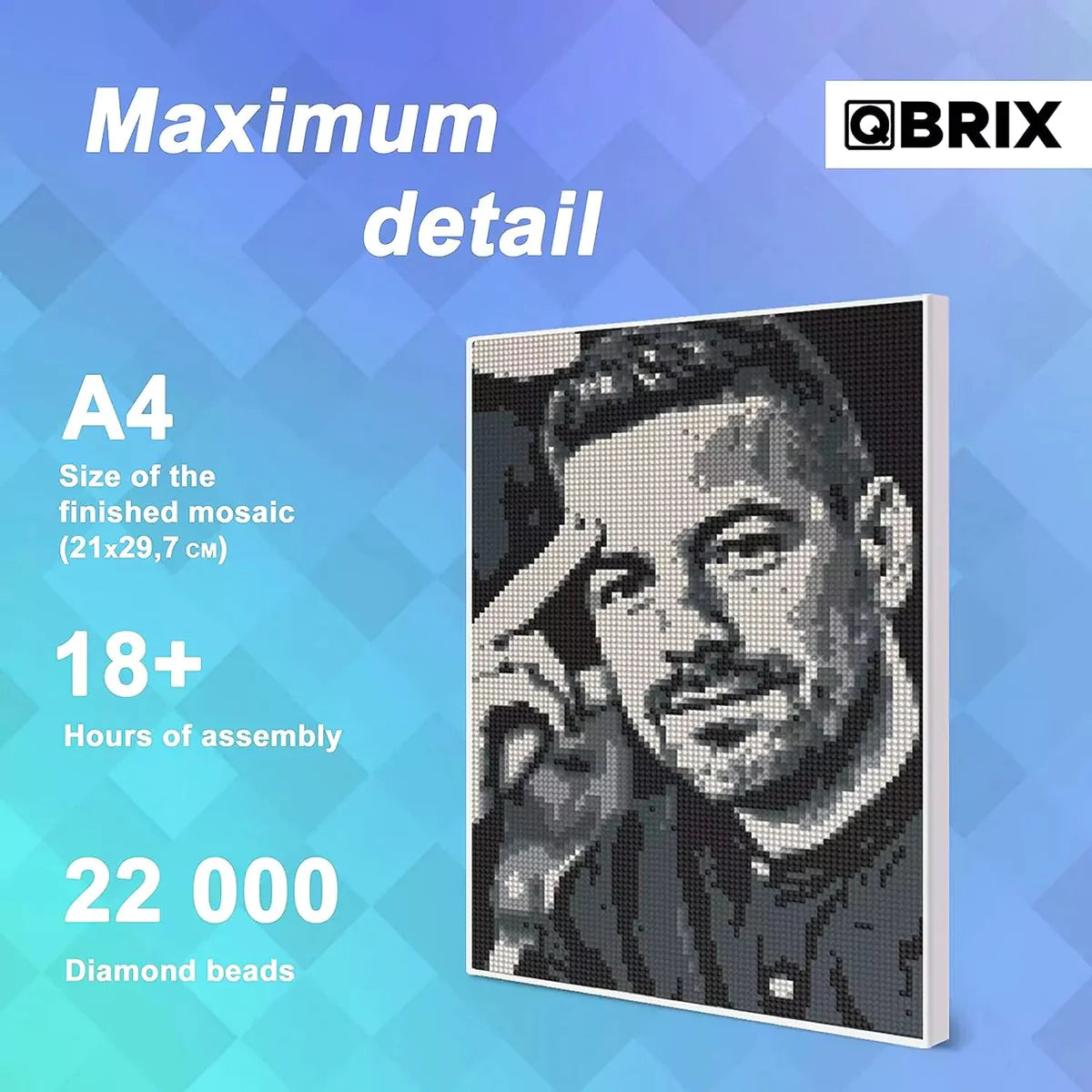 QBRIX A4 Original Diamond Painting Kit